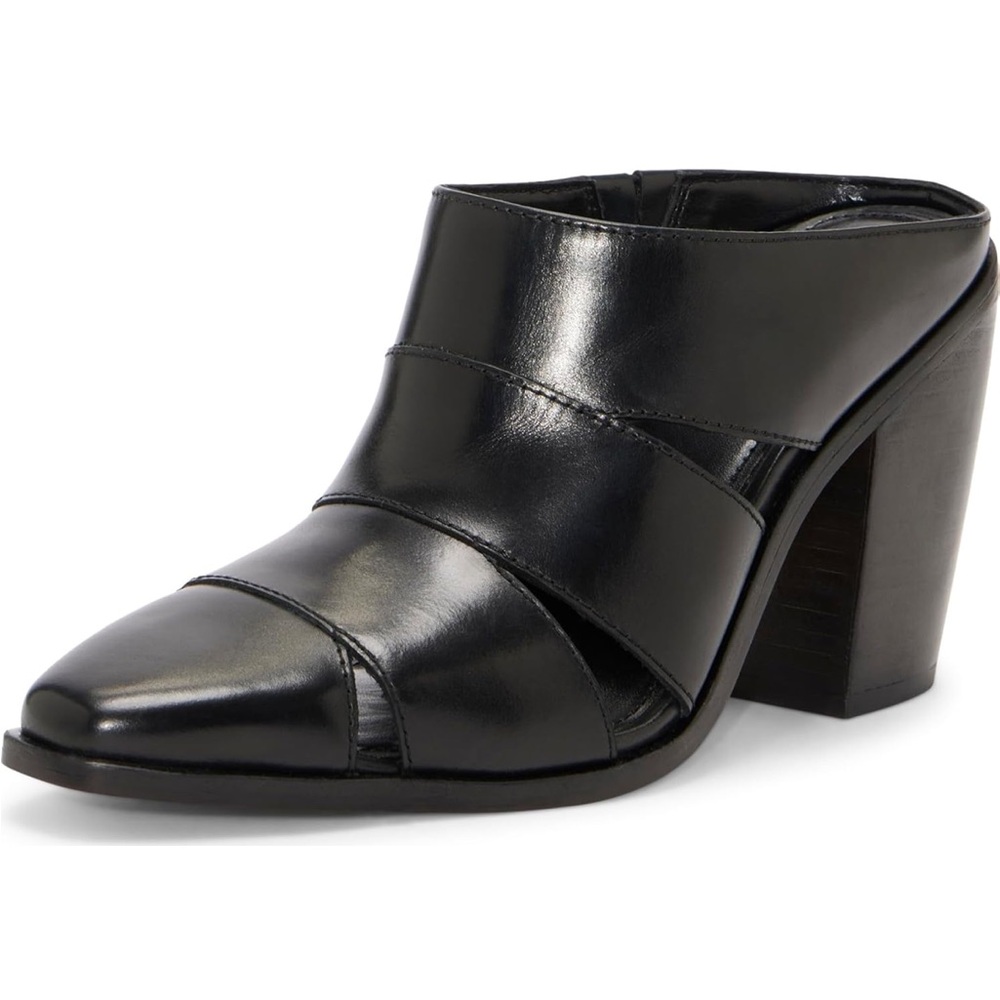 Vince Camuto Aimie 12 Women's Black Heeled Pump Sandals